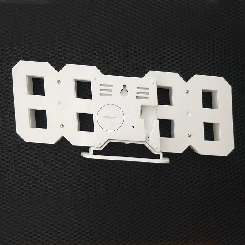 Horloge Murale LED 3D Décoration Moderne