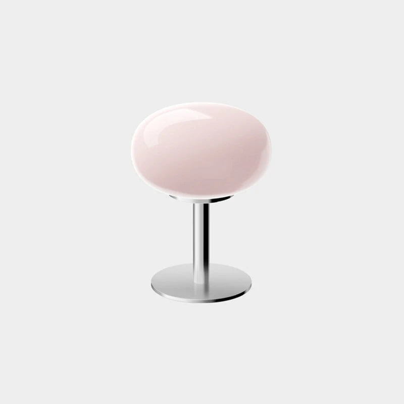 Lampe de Table Macaron en Verre – Design Rétro & Ambiance Tamisée